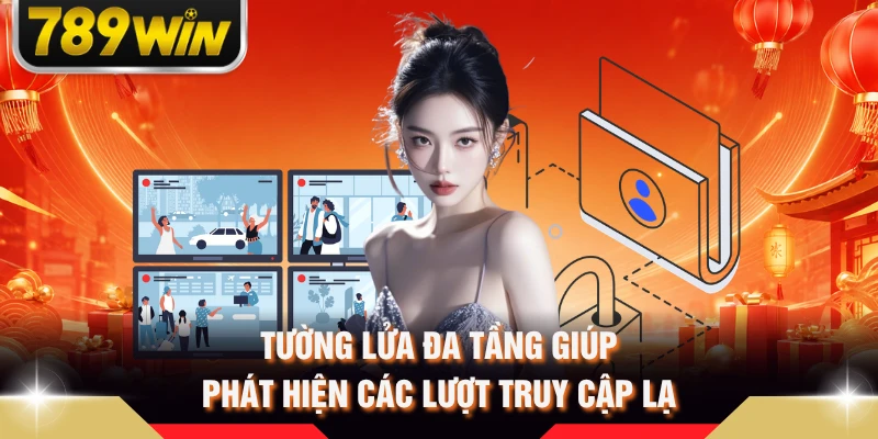 Tường lửa đa tầng giúp phát hiện các lượt truy cập lạ
